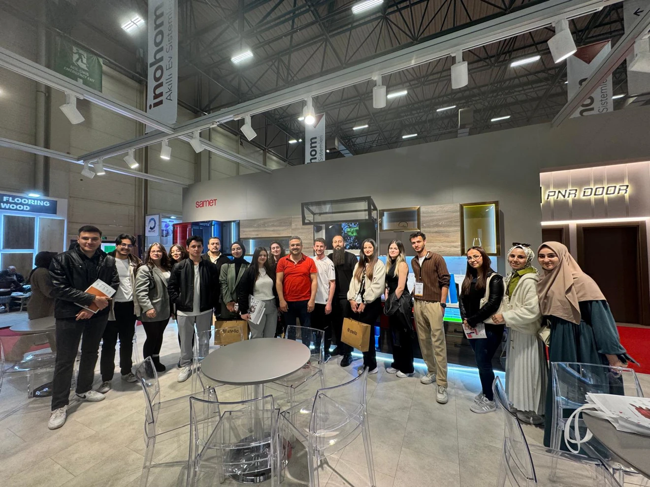 İç Mimarlık Öğrencileri Tüyap 47. Yapı, İnşaat Malzemeleri ve Teknolojileri Fuarında